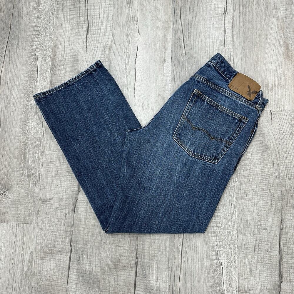 VTG American Eagle Outfitters Jeans Mens 32x30 Original Boot Denim Cotton Y2K